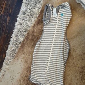 Striped Gray Kids Sleep Sack